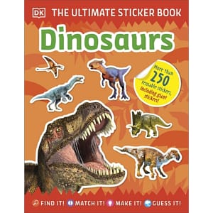 The Ultimate Sticker Book: Dinosaurs