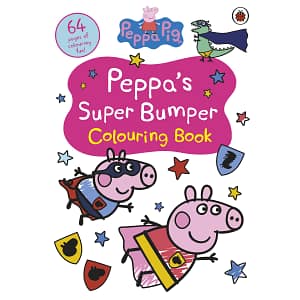 Peppa's Super Bumper Colouring Book