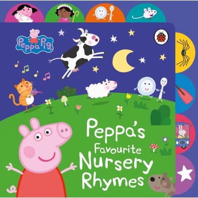 Peppa Pig: Favourite Nursery Rhymes (tabbed board book)