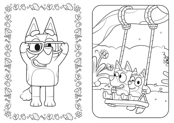 Bluey: Fun & Games Colouring Book - Image 4