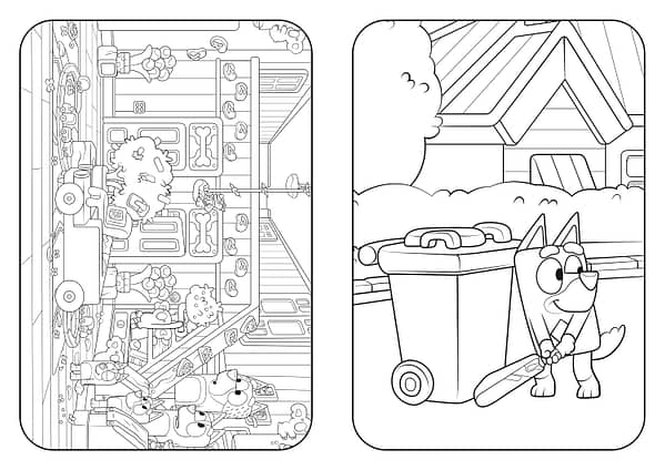 Bluey: Fun & Games Colouring Book - Image 3