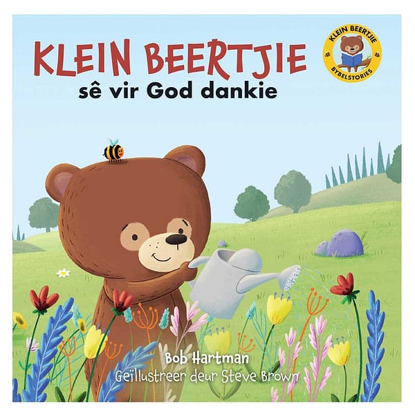 Klein beertjie sê vir God dankie