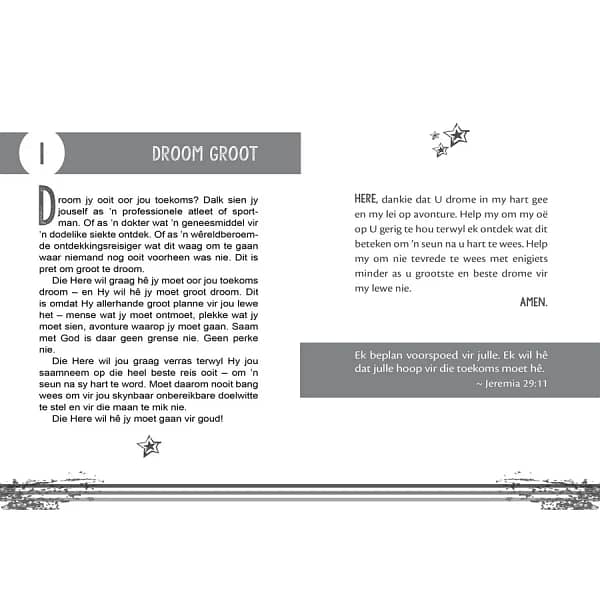 Wees 'n seun na God se hart: Oordenkings vir amper-tieners - Image 2